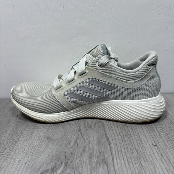 ADIDAS Size 6 White Edge Lux 3 Running Shoes Women Gum Sole - Picture 6 of 11